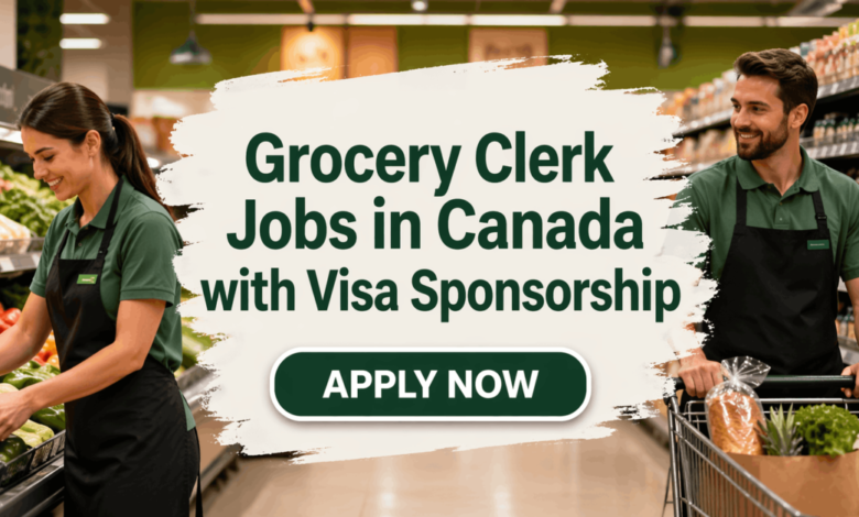 Grocery Clerk Jobs in Canada with Visa Sponsorship
