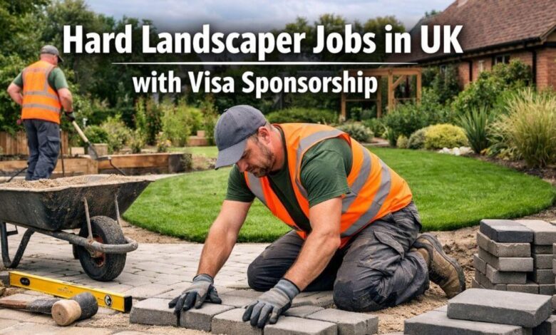Hard Landscaper Jobs in UK with Visa Sponsorship