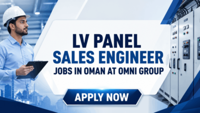 LV Panel Sales Engineer Jobs in Oman at Omni group