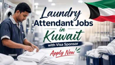 Laundry Attendant Jobs in Kuwait with Visa Sponsor