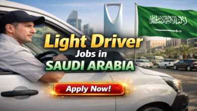 Light Driver Jobs in Saudi Arabia