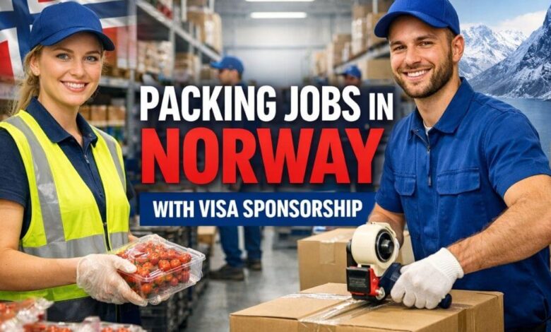 Packing Jobs in Norway with Visa Sponsorship