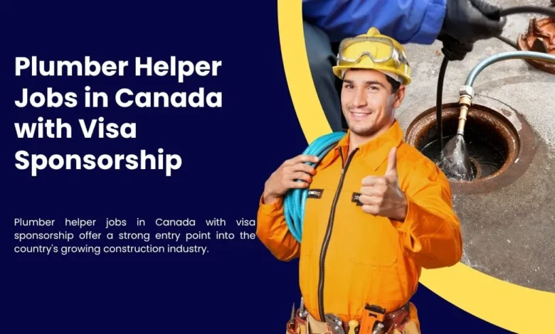 Plumber Helper Jobs in Canada
