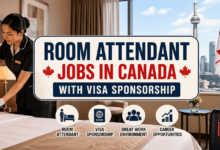 Room Attendant Jobs in Canada with Visa Sponsorship