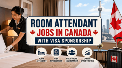 Room Attendant Jobs in Canada with Visa Sponsorship