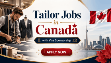 Tailor Jobs in Canada with Visa Sponsorship