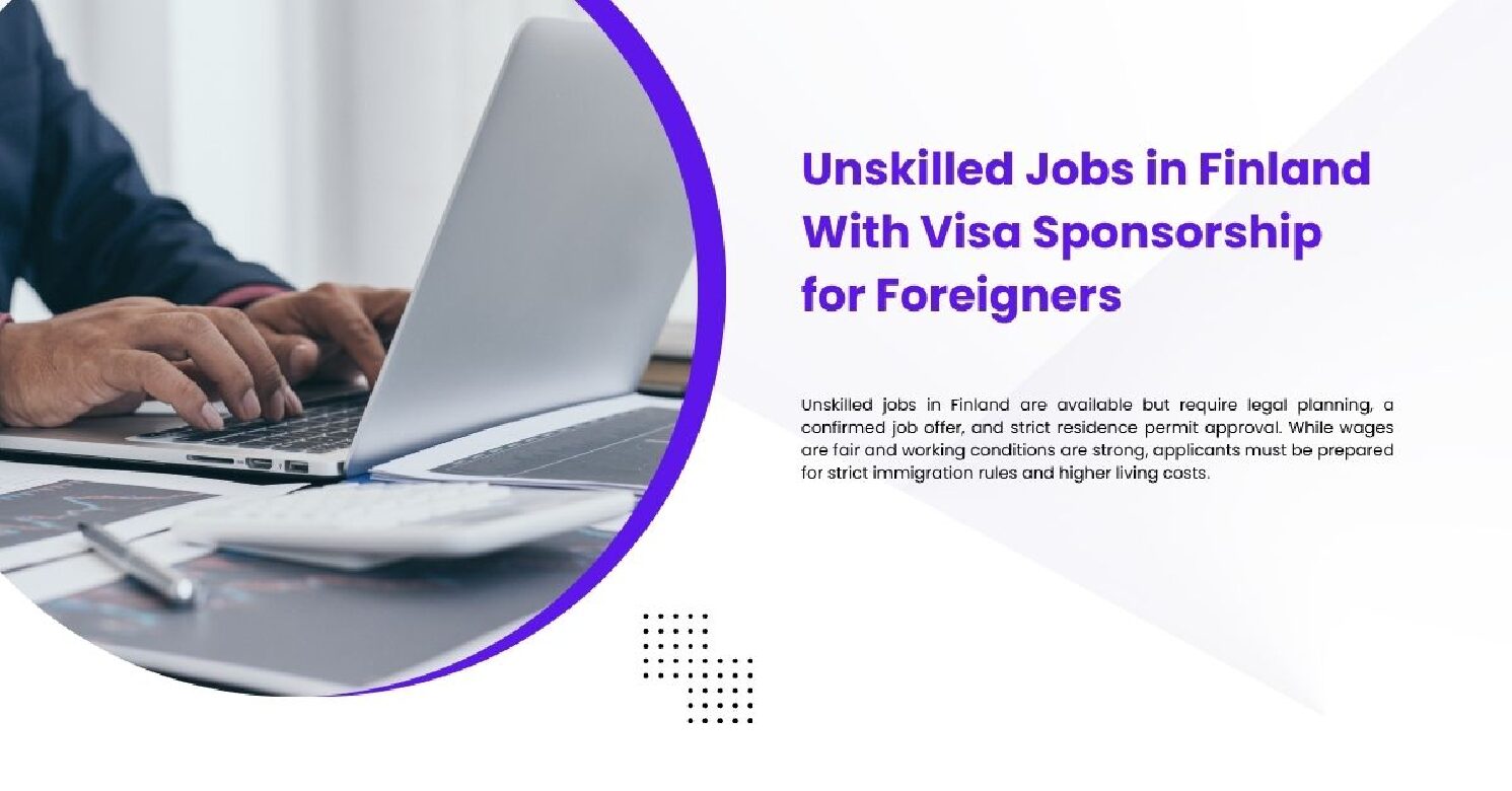 Unskilled Jobs in Finland With Visa Sponsorship for Foreigners pdf