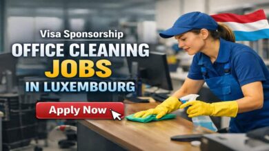 Visa Sponsorship Office Cleaning Jobs in Luxembourg