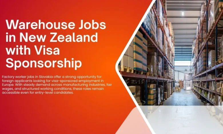 Warehouse Jobs in New Zealand