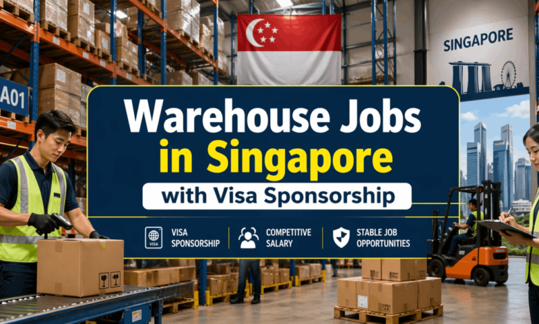 Warehouse Jobs in Singapore with Visa Sponsorship