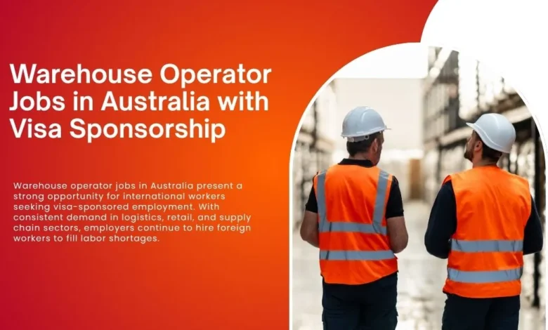 Warehouse Operator Jobs in Australia