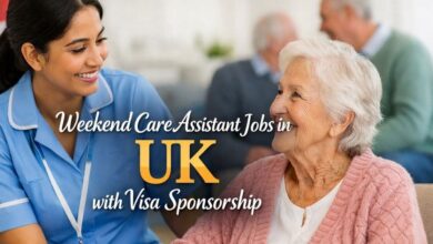 Weekend Care Assistant Jobs in UK with Visa Sponsorship