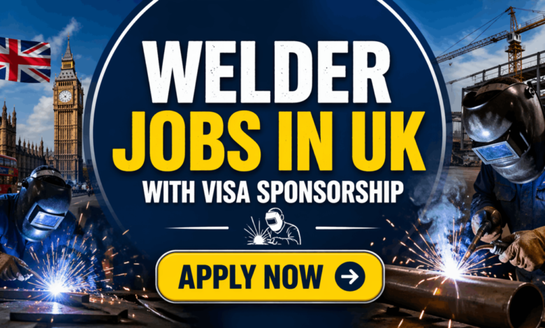 Welder Jobs in UK with Visa Sponsorship