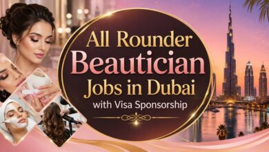 All Rounder Beautician Jobs in Dubai with Visa Sponsorship