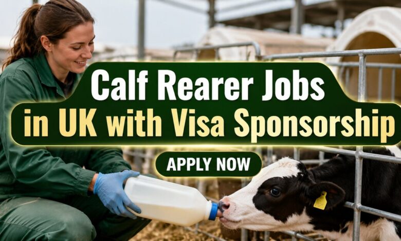 Calf Rearer Jobs in UK with Visa Sponsorship