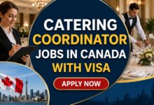 Catering Coordinator Jobs in Canada with Visa