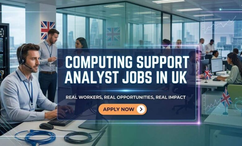 Computing Support Analyst Jobs in UK