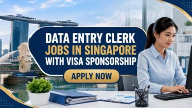 Data Entry Clerk Jobs in Singapore with Visa Sponsorship