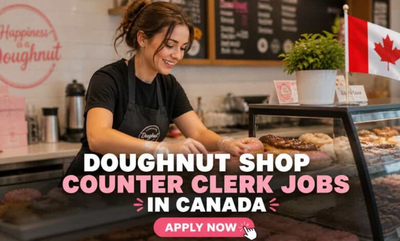 Doughnut Shop Counter Clerk Jobs in Canada