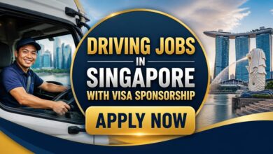 Driving Jobs in Singapore with Visa Sponsorship