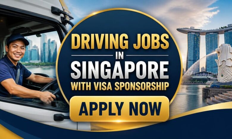 Driving Jobs in Singapore with Visa Sponsorship