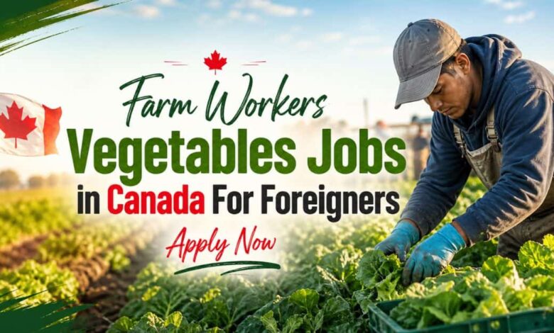 Farm Workers Vegetables Jobs in Canada For Foreigners
