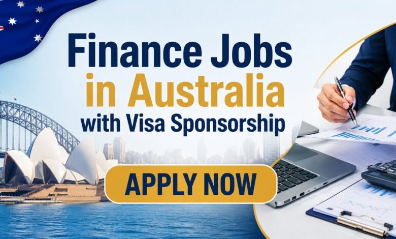 Finance Jobs in Australia with Visa Sponsorship