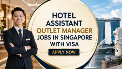 Hotel Assistant Outlet Manager Jobs in Singapore with Visa