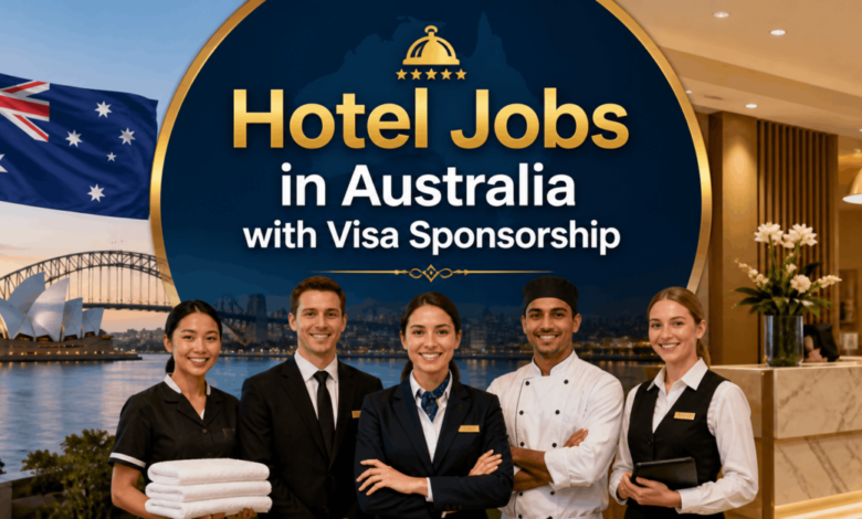 Hotel Jobs in Australia with Visa Sponsorship