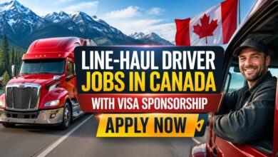 Line-haul driver Jobs in Canada with Visa Sponsorship