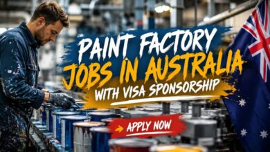 Paint Factory Jobs in Australia with Visa Sponsorship