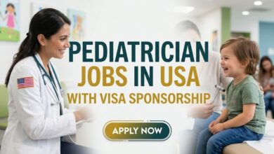 Pediatrician Jobs in USA with Visa Sponsorship