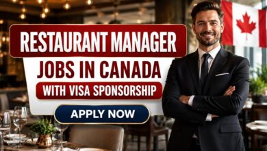 Restaurant Manager Jobs in Canada with Visa Sponsorship