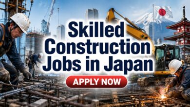 Skilled Construction Jobs in Japan with Visa
