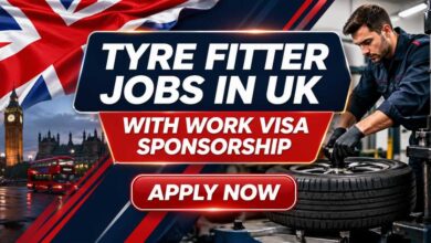 Tyre Fitter Jobs in UK with Work Visa Sponsorship