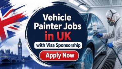 Vehicle Painter Jobs in UK with Visa Sponsorship