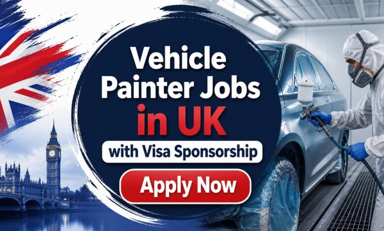 Vehicle Painter Jobs in UK with Visa Sponsorship