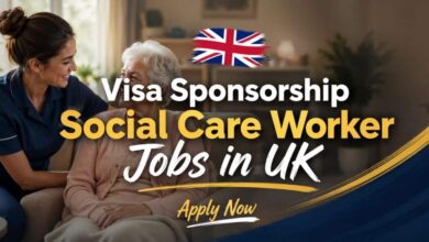 Visa Sponsorship Social Care Worker Jobs in UK