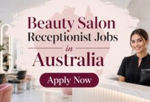 Beauty Salon Receptionist Jobs in Australia
