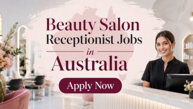 Beauty Salon Receptionist Jobs in Australia