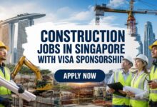 Construction Jobs in Singapore with Visa Sponsorship