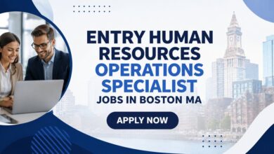 Entry Human Resources Operations Specialist Jobs in Boston MA