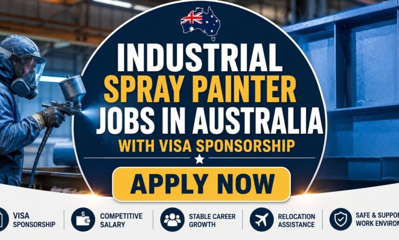 Industrial Spray Painter Jobs in Australia with Visa Sponsorship