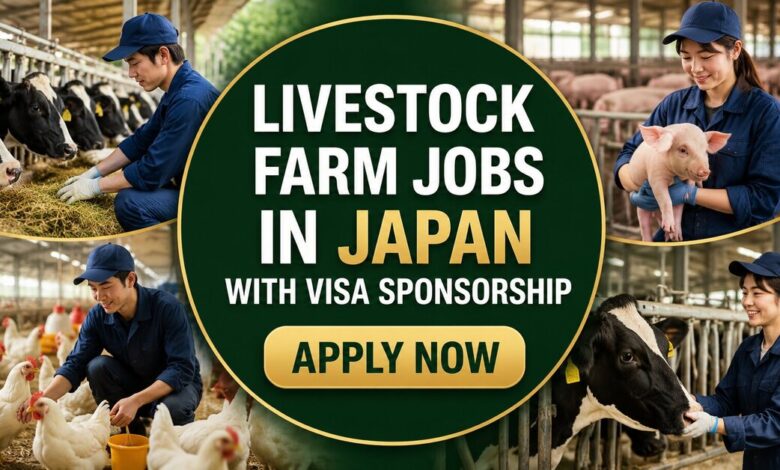 Livestock Farm Jobs in Japan with Visa Sponsorship 2026 5 Livestock Farm Jobs in Japan with Visa Sponsorship