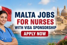 Malta Jobs for Nurses with Visa Sponsorship