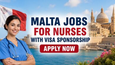 Malta Jobs for Nurses with Visa Sponsorship