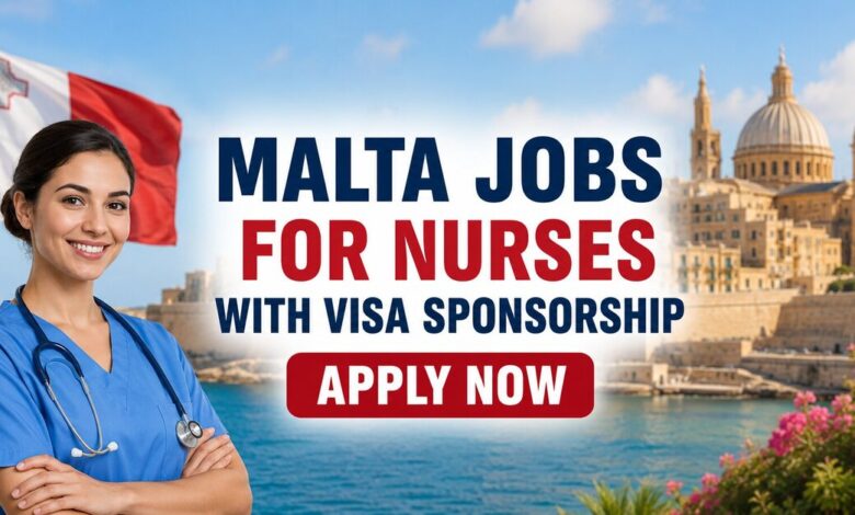 Malta Jobs for Nurses with Visa Sponsorship