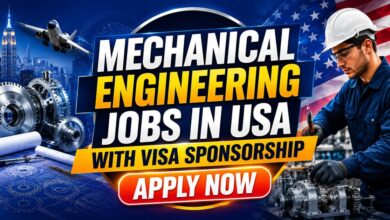 Mechanical Engineering Jobs in USA with Visa Sponsorship