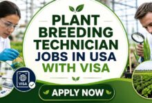 Plant Breeding Technician Jobs in USA with Visa