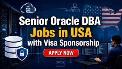 Senior Oracle DBA Jobs in USA with Visa Sponsorship